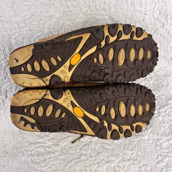 Merrell Chameleon Arc Ventilator Hiking Shoes Tan Lime Sz 8 Women’s - Picture 3 of 11